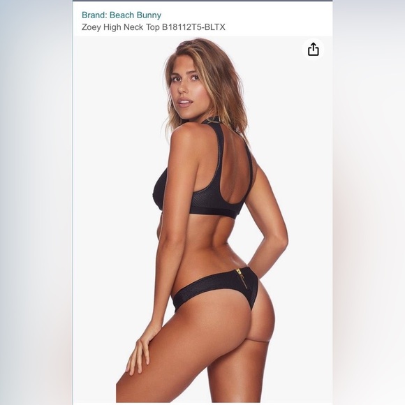 Beach Bunny black bikini - Picture 2 of 13